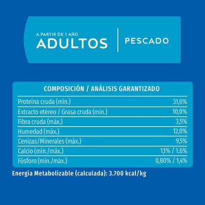 PURINA CAT CHOW ADULTOS PESCADO  C/20 K