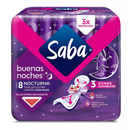 SABA B NOCHES C/A 14/8 + PROM 2 PAQ