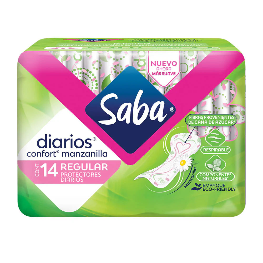 SABA CONFORT PANTY PROT REGULAR 24/14