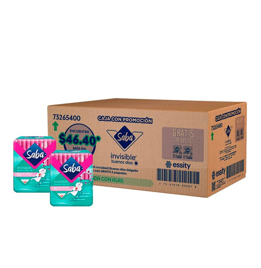 SABA INVISIBLE C/A 12/10 + PROM 2 PAQ (14)