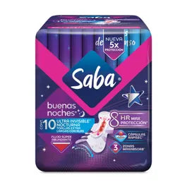 SABA ULTRA B NOCHES C/A 12/10 + 2PQ (14/10)