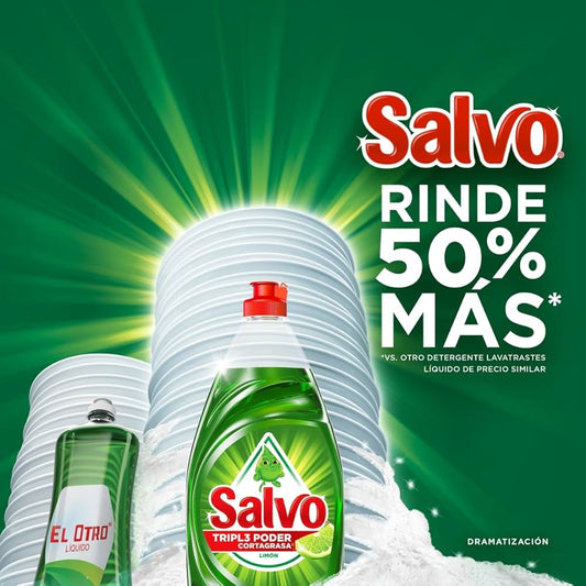 SALVO DET LIQ LIMON 12/1.2 L
