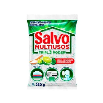 SALVO DET MULTIUSOS LIMON-BICARBONATO 30/250 G