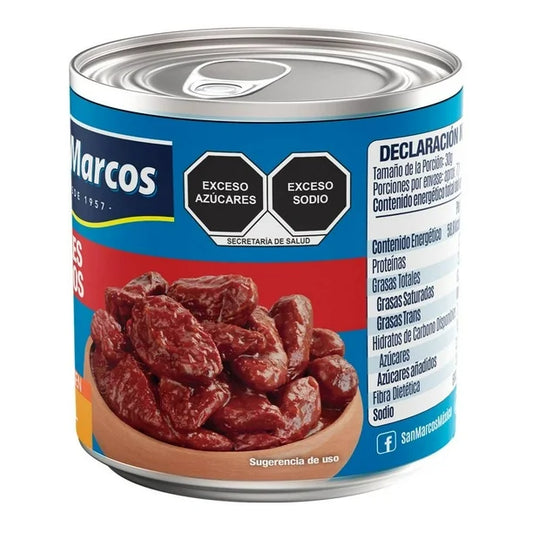 SAN MARCOS CHIPOTLES 800 G