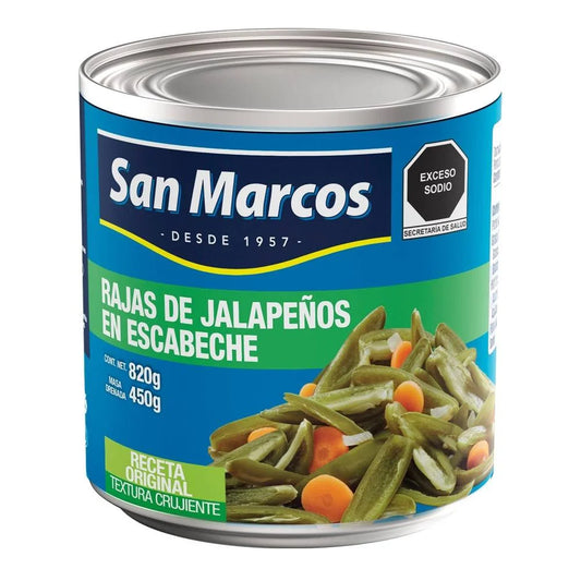 SAN MARCOS RAJAS VERDES 800 G