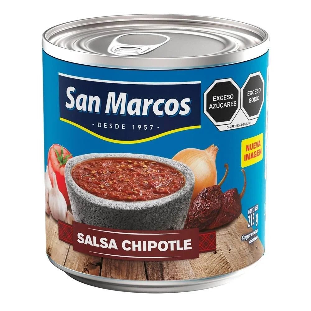 SAN MARCOS SALSA CHIPOTLE 215 G