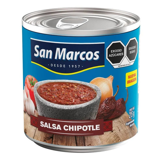 SAN MARCOS SALSA CHIPOTLE 215 G
