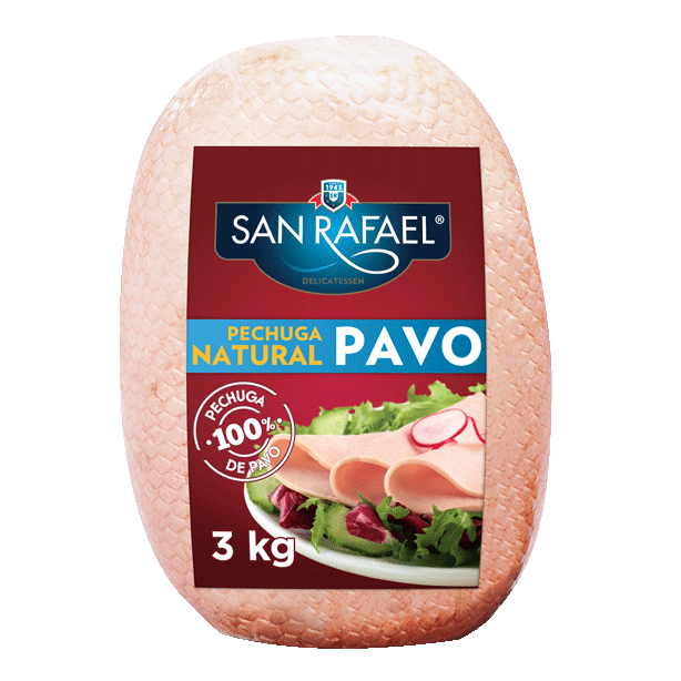 SAN RAFAEL PECHUGA DE PAVO C/3 K