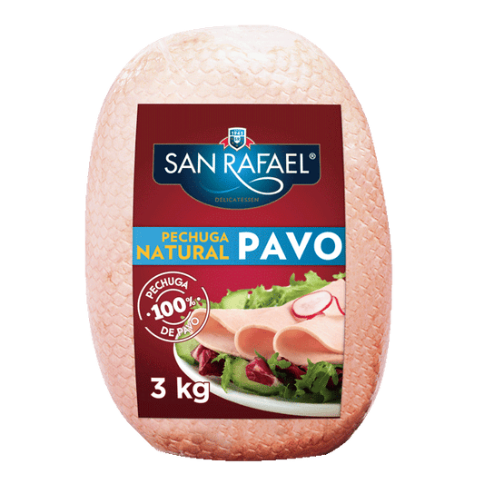 SAN RAFAEL PECHUGA DE PAVO C/3 K
