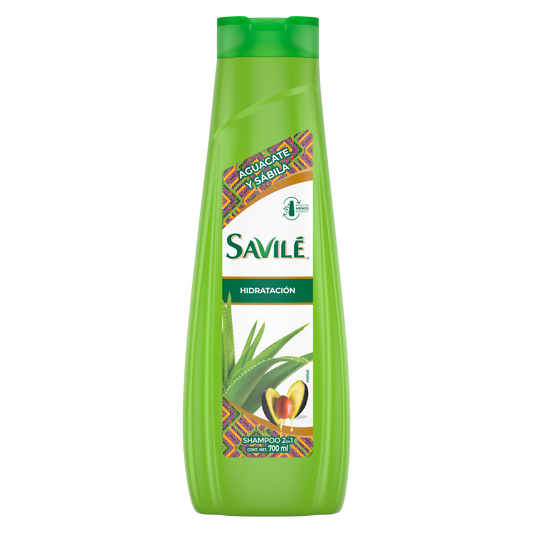SAVILE SH AGUACATE 2EN1 12/700 ML