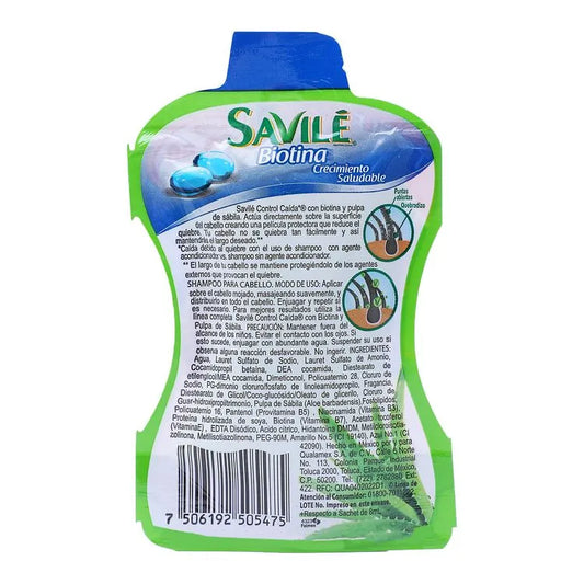 SAVILE SH BIOTINA 12/730 ML