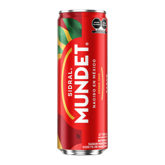 SIDRAL MUNDET REFRESCO LATA MANZANA 12/355 ML