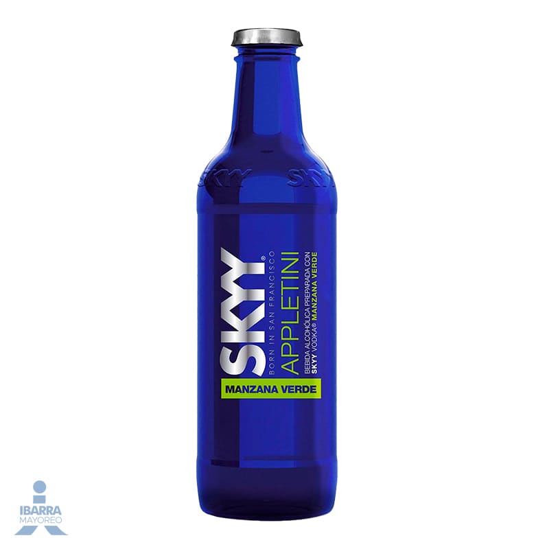 SKY BEB ALCOH APPLETINI MANZANA VERDE 24/275 ML