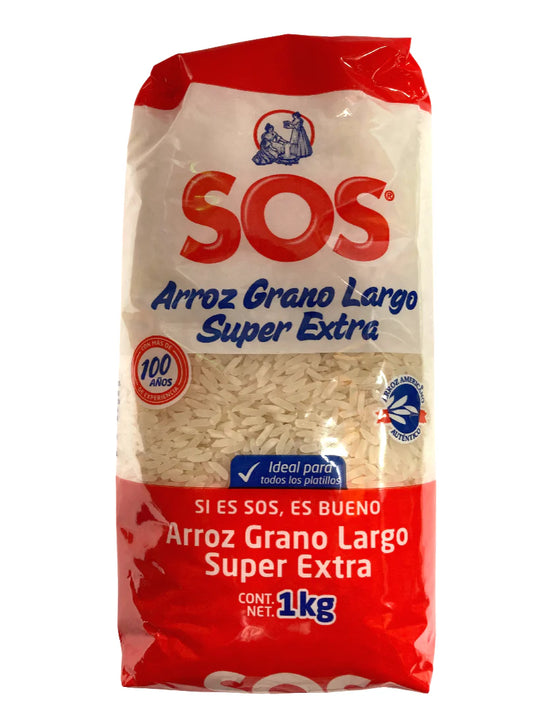 SOS ARROZ S/E LARGO (ROJO) 12/1 K