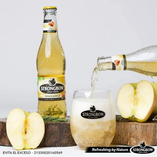 STRONGBOW BEB ALCOH GOLD APPLE 12/330 ML