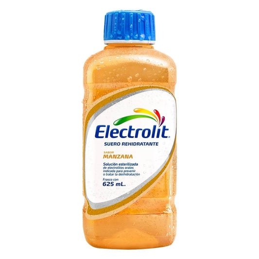 SUERO REHIDRATANTE ELECTROLIT MANZANA 12/625 ML