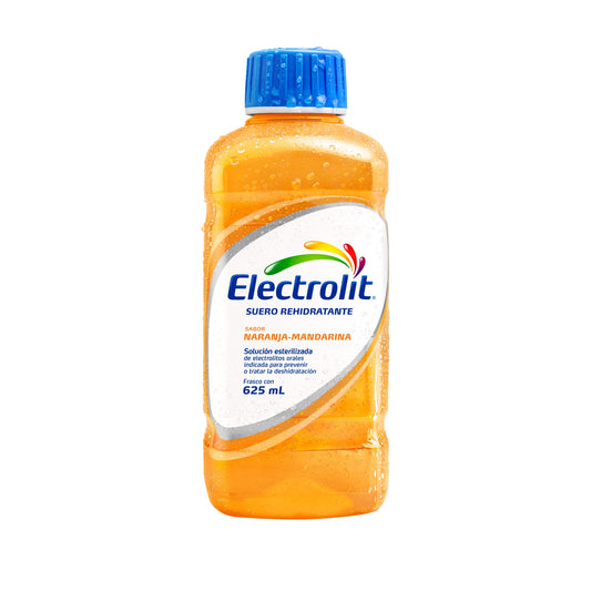 SUERO REHIDRATANTE ELECTROLIT NARANJA-MANDARINA 12/625 ML