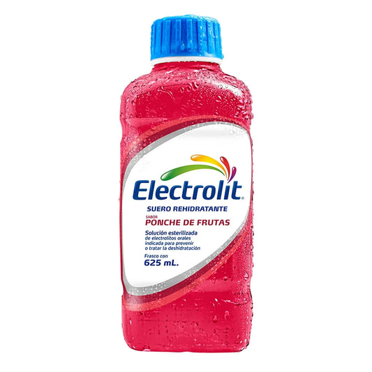 SUERO REHIDRATANTE ELECTROLIT PONCHE DE FRUTAS 12/625 ML