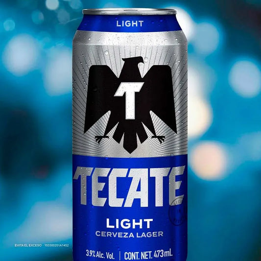 TECATE CERVEZA LIGHT LATON 24pzs 473 ML