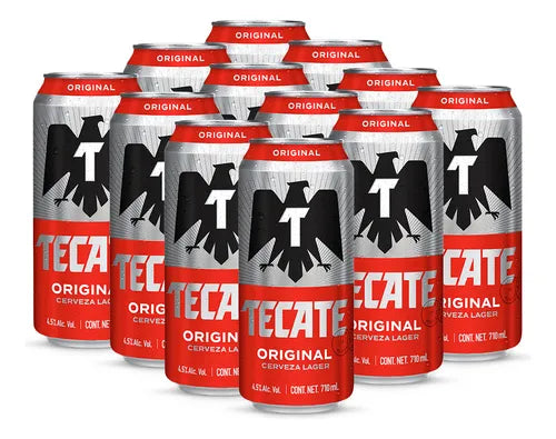 TECATE CERVEZA MISIL 12pzs 710 ML
