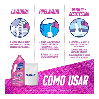 VANISH Q/MANCHAS 6/2  925 ML