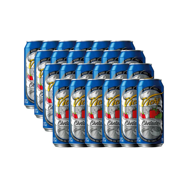 VICTORIA CERVEZA CHELADA 24pzs 473 ML