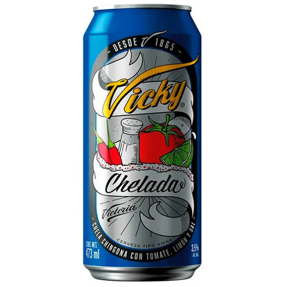 VICTORIA CERVEZA CHELADA 24pzs 473 ML