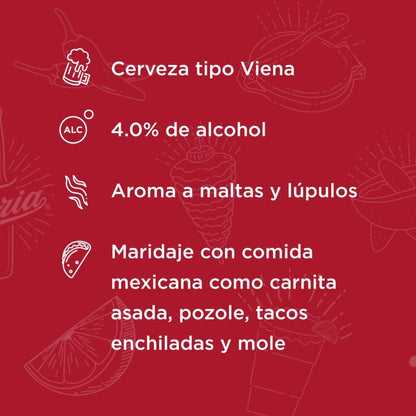 VICTORIA CERVEZA LATA 12pzs 710 ML