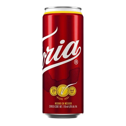 VICTORIA CERVEZA LATA 12pzs 710 ML