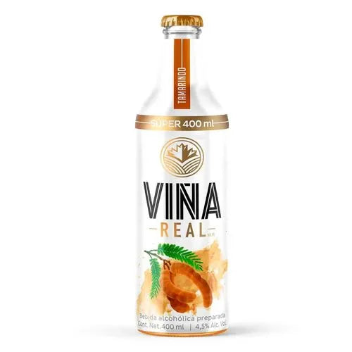 VINA REAL BEB ALCOH DURAZNO 12/473 ML