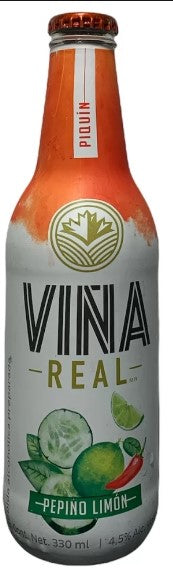 VINA REAL BEB ALCOH PEPINO/LIMON/PIQUIN 18/400 ML