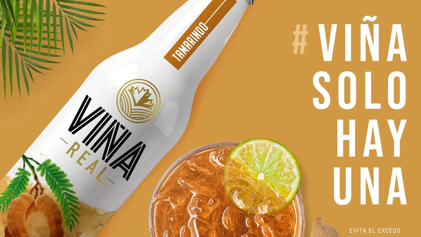 VINA REAL BEB ALCOH TAMARINDO 18/400 ML