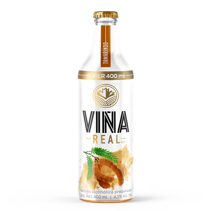 VINA REAL BEB ALCOH TAMARINDO 18/400 ML