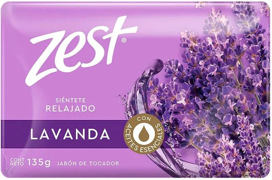 ZEST JABON LAVANDA 6/12/135 G