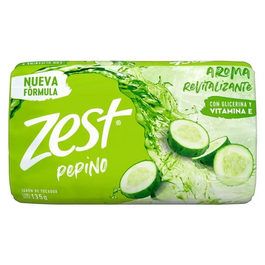 ZEST JABON PEPINO 6/12/135 G