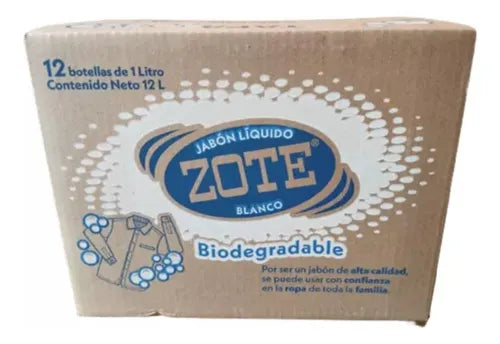 ZOTE DET LIQ AZUL 12/1 L
